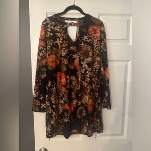 Peach love mini dress Large